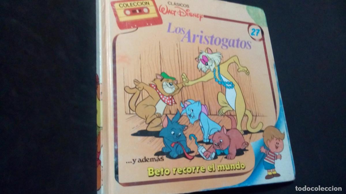Libros de segunda mano: CLASICOS WALT DISNEY N&ordm; 27-LOS ARISTOGATOS-BETO RECORRE EL MUNDO