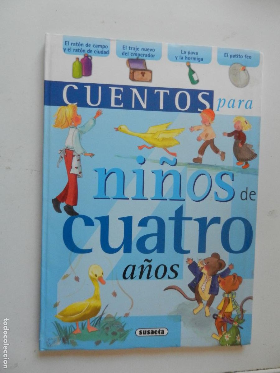 Libros de segunda mano: CUENTOS PARA NI&Ntilde;OS DE CUATRO A&Ntilde;OS - SUSAETA - VER INDICE