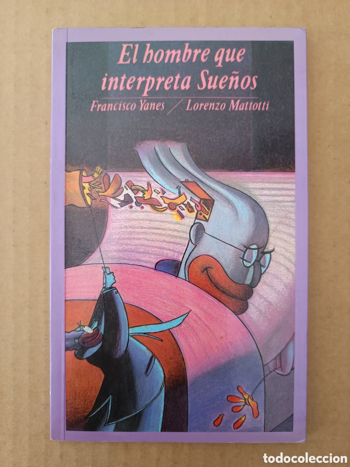Libros de segunda mano: El Hombre Que Interpreta Sue&ntilde;os, por Francisco Yanes y Lorenzo Mattotti (Caja de Ahorros).