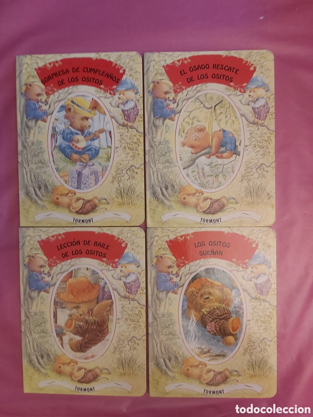 Libros de segunda mano: 4 CUENTOS DE AVENTURAS DE LOS OSITOS TORMONT 1992 HERENIA ANTILLON ALMAZAN