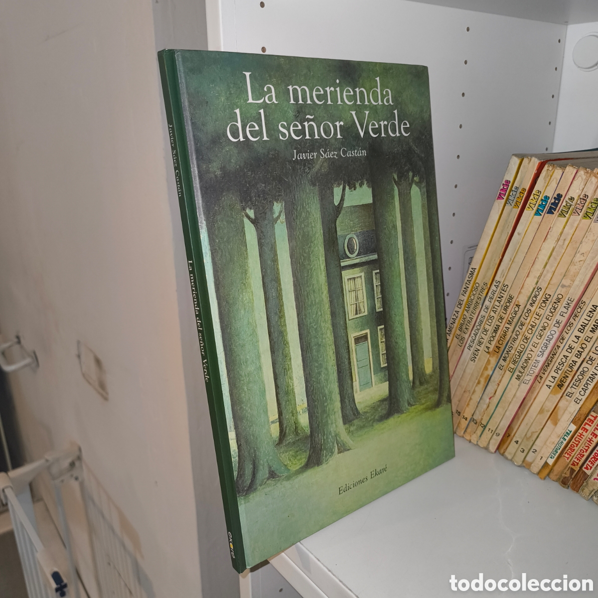 Libros de segunda mano: La merienda del se&ntilde;or Verde &ndash; Javier S&aacute;ez Cast&aacute;n