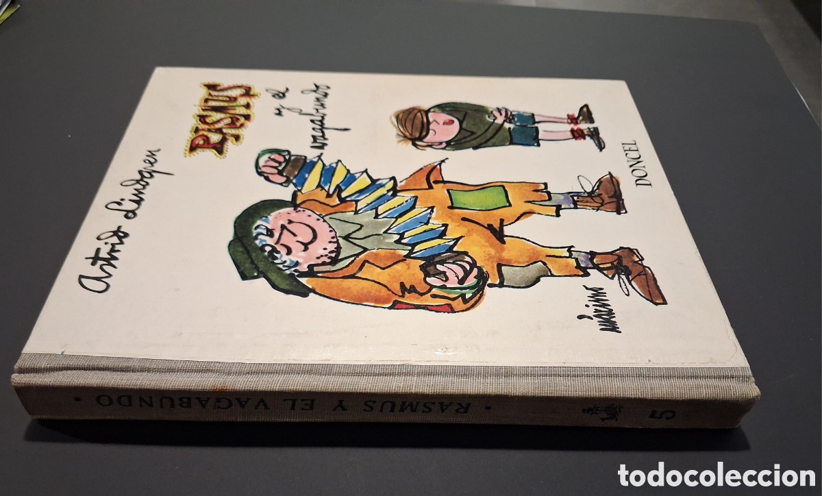 Libros de segunda mano: RASMUS Y EL VAGABUNDO. ASTRID LINDGREN. DONCEL 1961 - Foto 4