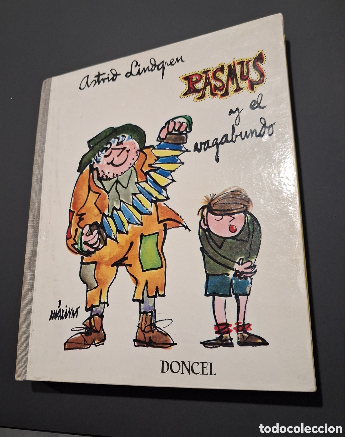 Libros de segunda mano: RASMUS Y EL VAGABUNDO. ASTRID LINDGREN. DONCEL 1961