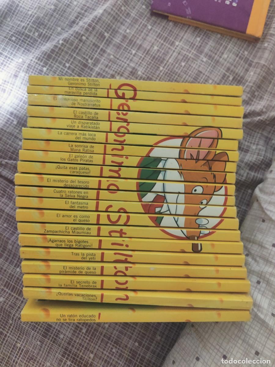 Libros de segunda mano: Colecci&oacute;n entera Ger&oacute;nimo Stilton