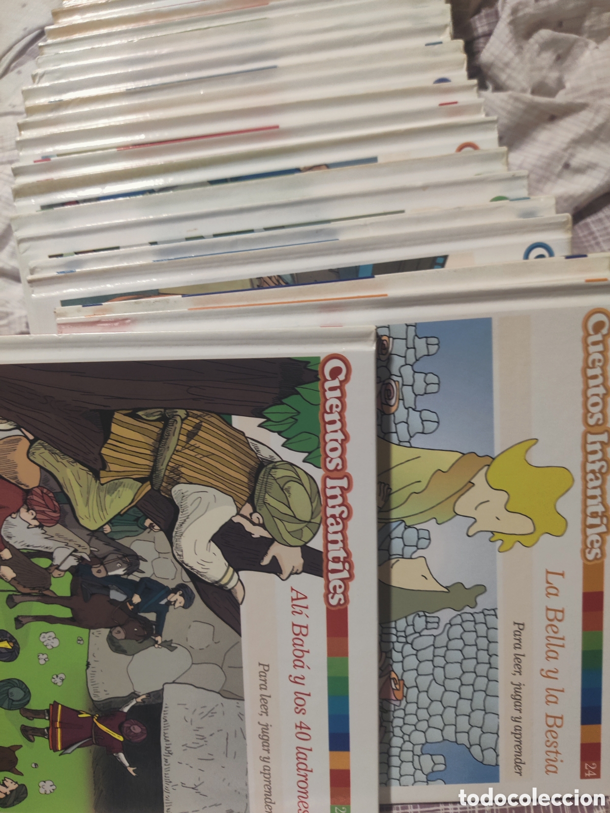 Libros de segunda mano: Colecci&oacute;n completa 25 libros cuentos infantiles 2005 - Foto 3