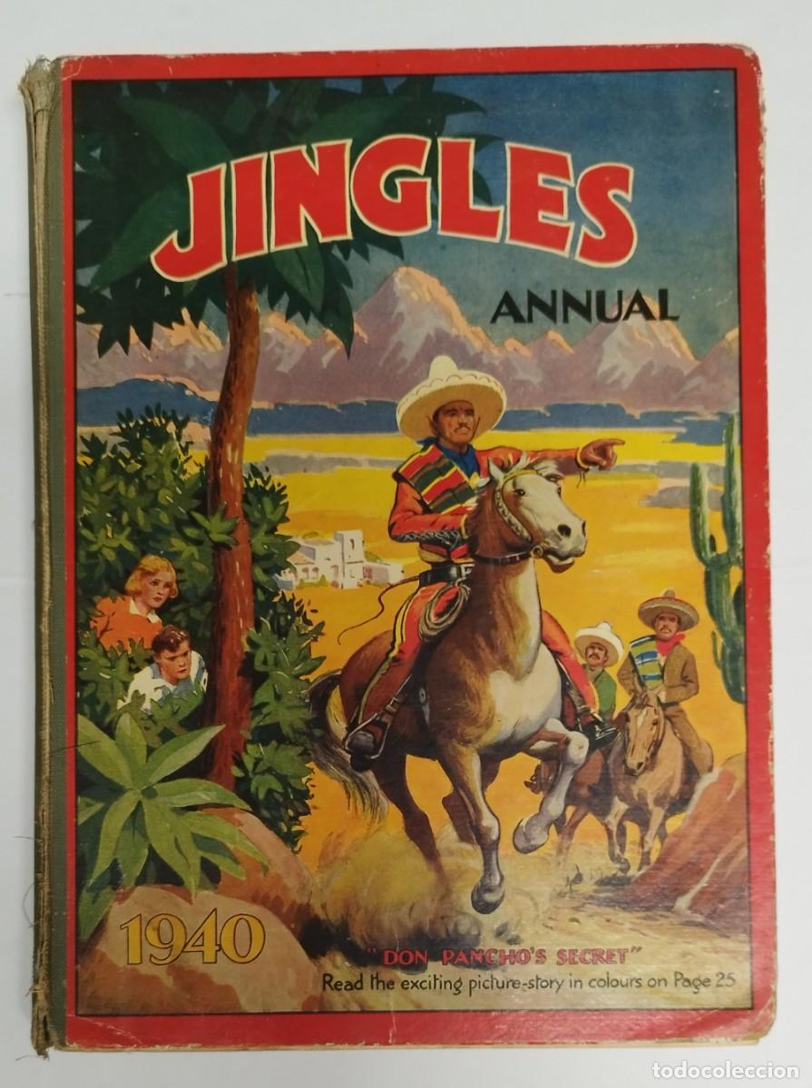 Libros de segunda mano: Jingles Annual 1940 (Anuario de peri&oacute;dico semanal infantil). The Amalgamated Press, Londres 1939.