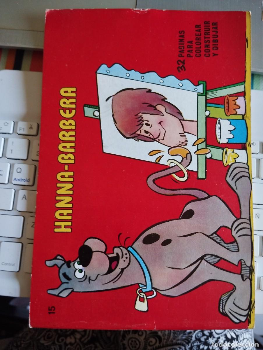 Libros de segunda mano: SCOOBY-DOO HANNA-BARBERA COLOREAR CONSTRUIR Y DIBUJAR 1977 NUEVO EDIPRINT