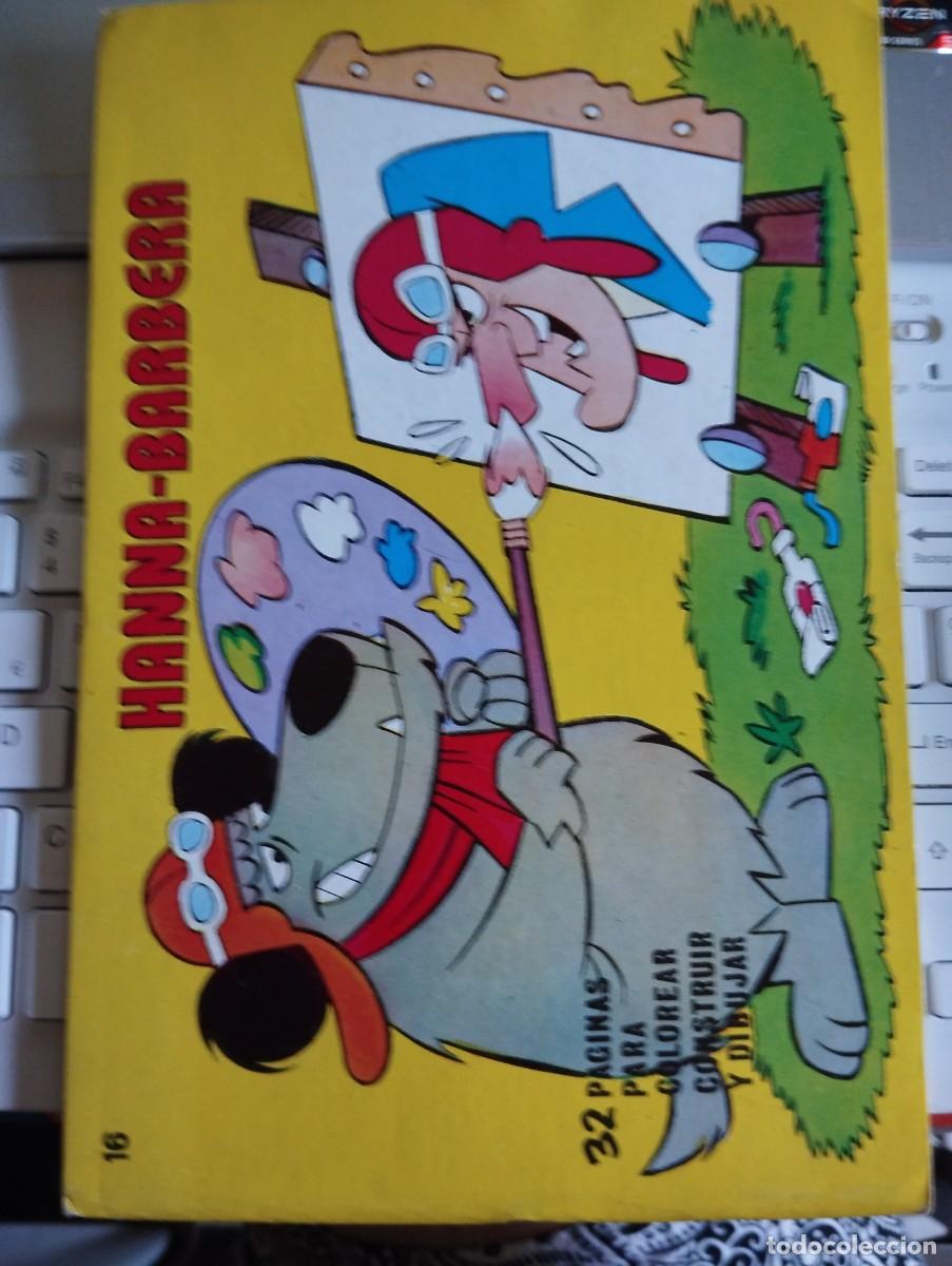Libros de segunda mano: SCOOBY-DOO HANNA-BARBERA N&ordm; 16 COLOREAR CONSTRUIR Y DIBUJAR 1977 NUEVO EDIPRINT