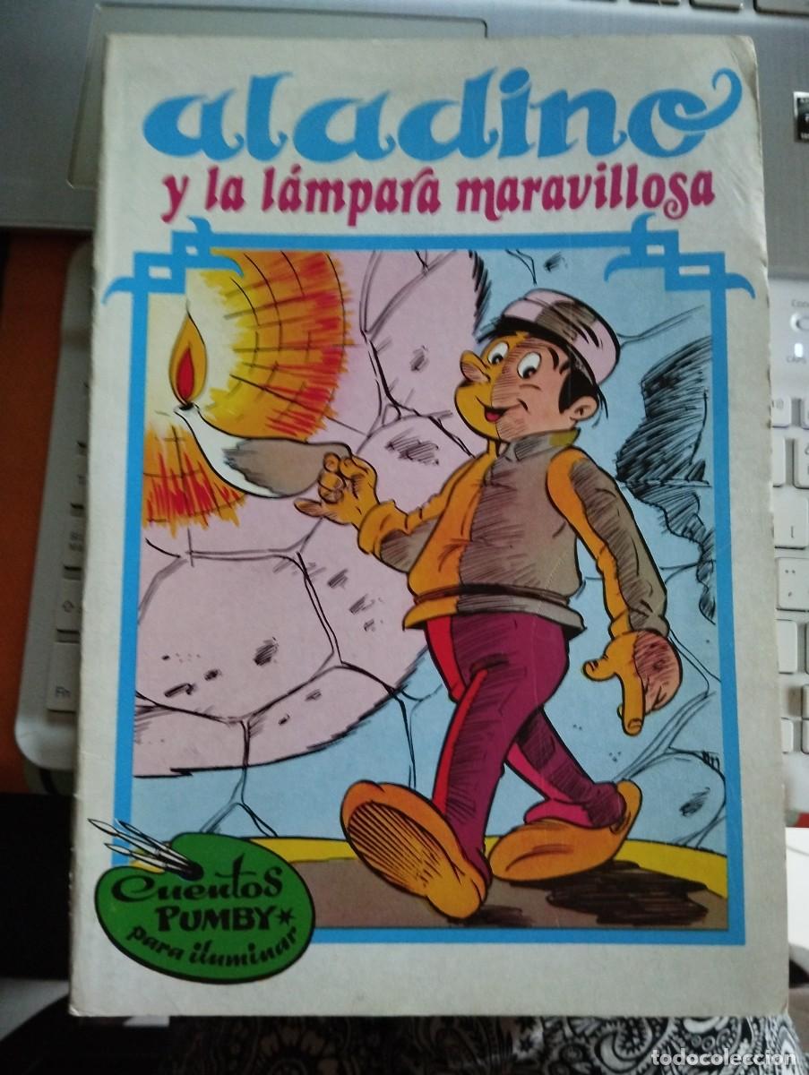 Libros de segunda mano: ALADINO Y LA L&Aacute;MPARA MARAVILLOSA CUENTOS PUMBY PARA ILUMINAR N&ordm; 2 VALENCIANA 1984 NUEVO
