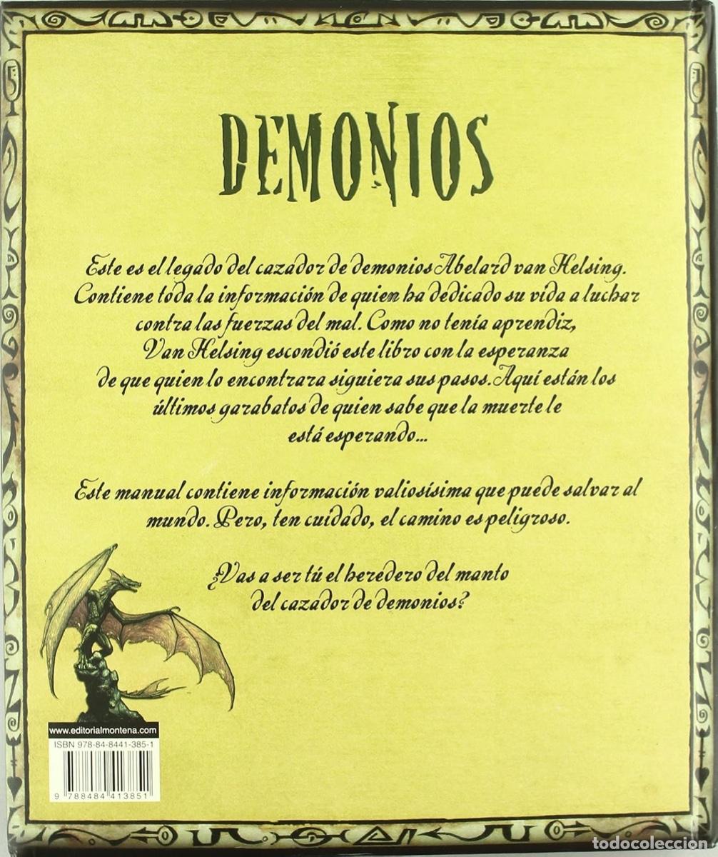 Libros de segunda mano: DEMONIOS - ABELARD VAN HELSING / MONTENA - Foto 2
