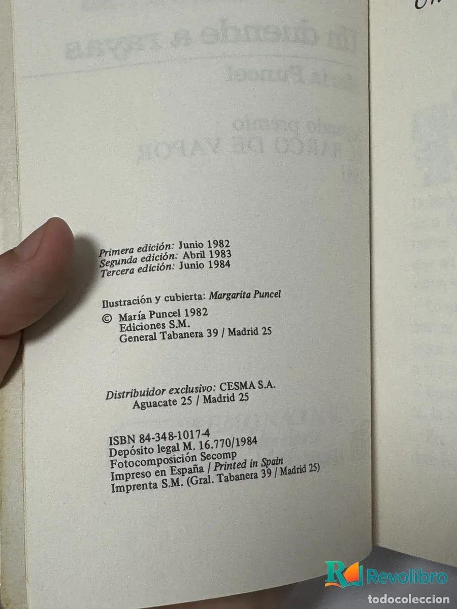 Libros de segunda mano: Un duende a rayas - Mar&iacute;a Puncel - Foto 2