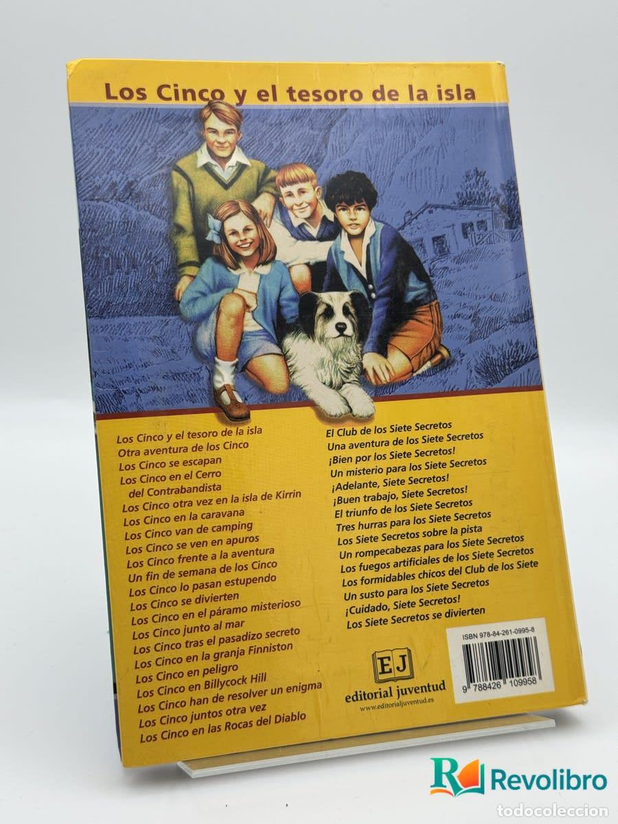 Libros de segunda mano: Los Cinco Y El Tesoro De La Isla - Enid Blyton - Foto 2