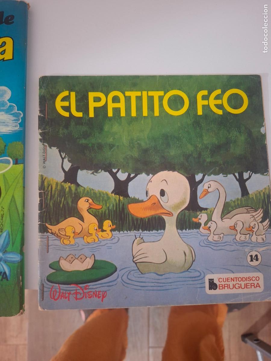 Libros de segunda mano: cuentadisco bruguera el patito feo walt disney sin disco