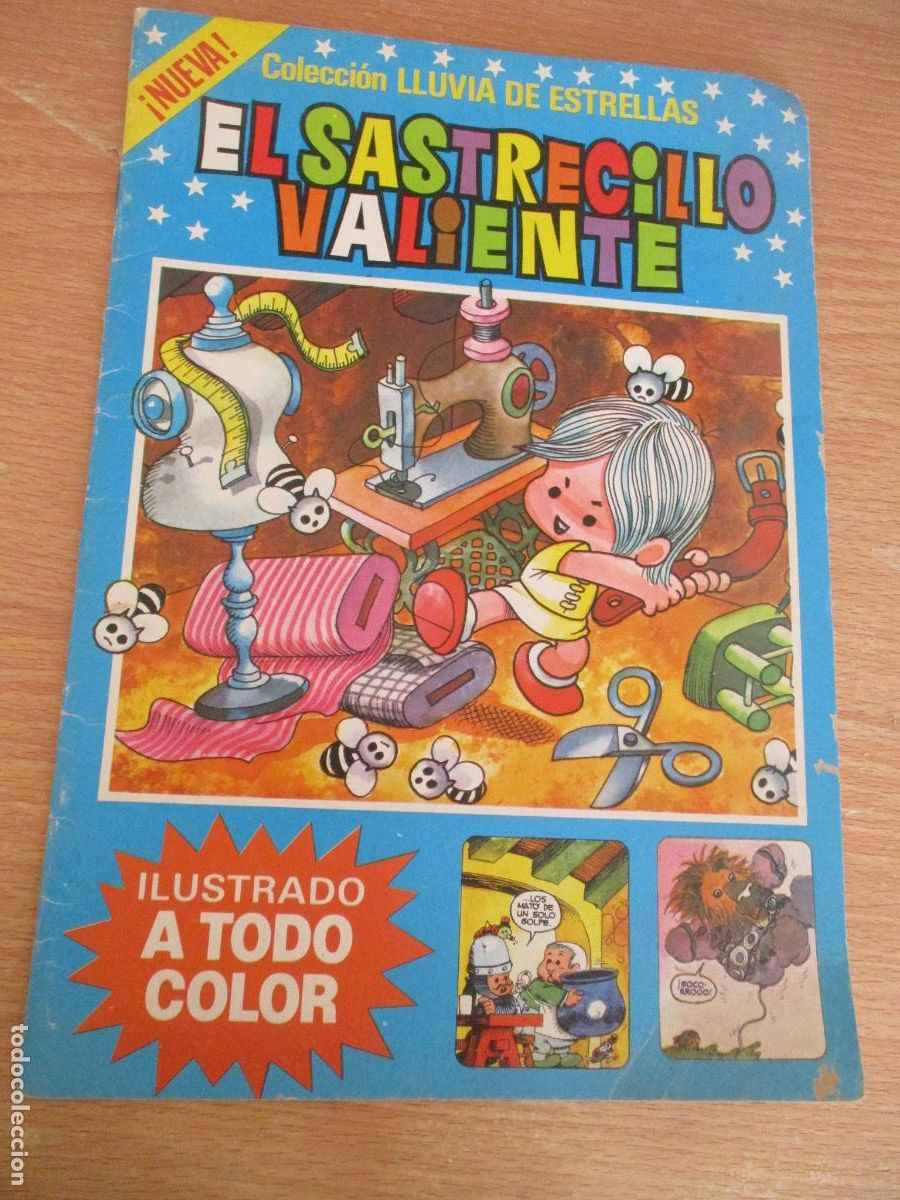 Libros de segunda mano: BRUGUERA- COLECCI&Oacute;N LLUVIA DE ESTRELLAS, N&ordm;. 9-: EL SASTRECILLO VALIENTE- 1985