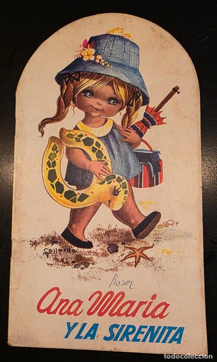 Libros de segunda mano: ANA MAR&Iacute;A Y LA SIRENITA &ndash; CUENTO TROQUELADO COLECCI&Oacute;N ZAFIRO N&ordm; 2 &ndash; EUROCROMO 1968 &ndash; 27 x 16 CM