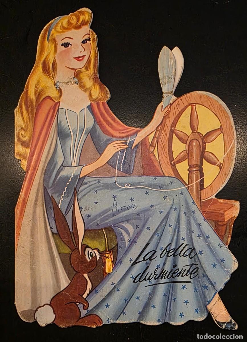 Libros de segunda mano: LA BELLA DURMIENTE &ndash; CUENTO TROQUELADO WALT DISNEY &ndash; CHARLES PERRAULT &ndash; EDIGRAF 1973 &ndash; 23 x 17 CM