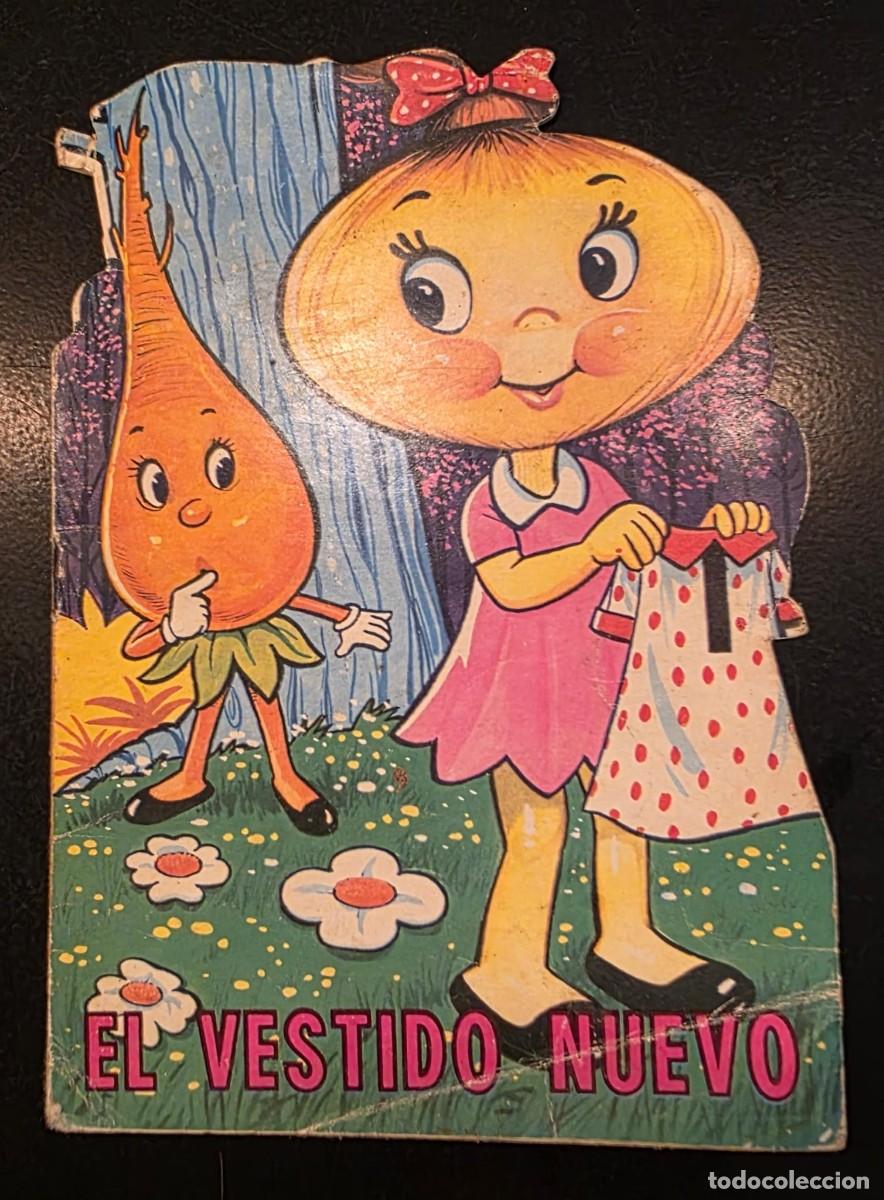 Libros de segunda mano: EL VESTIDO NUEVO N&ordm; 15 &ndash; RABANITO Y CEBOLLITA &ndash; CUENTO TROQUELADO TORAY 1971 &ndash; AYN&Eacute; &ndash; 17 x 13 CM