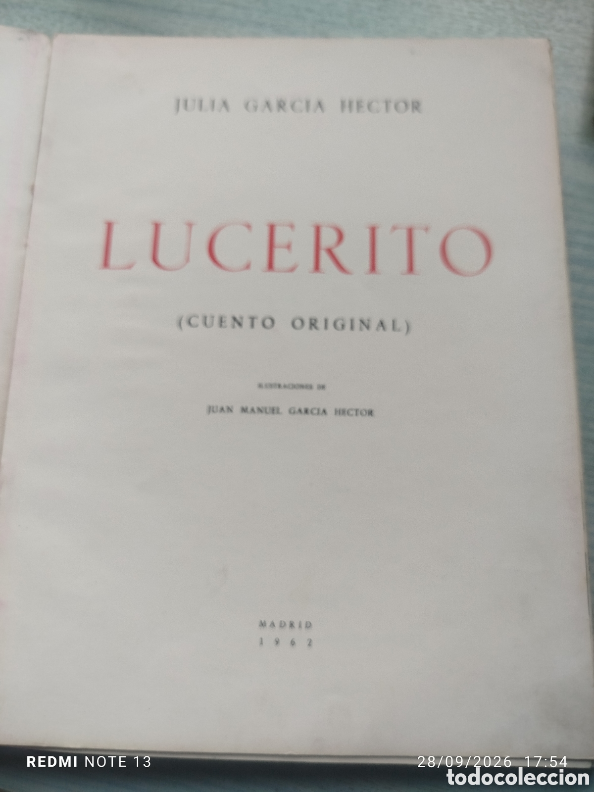Libros de segunda mano: Lucerito cuento original - Foto 3