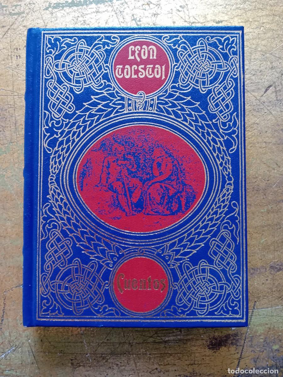 Libros de segunda mano: Le&oacute;n Tolst&oacute;i , cuentos, a&ntilde;o 1986.