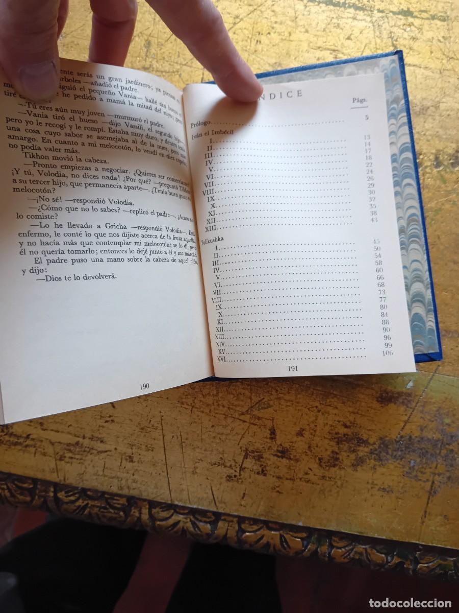 Libros de segunda mano: Le&oacute;n Tolst&oacute;i , cuentos, a&ntilde;o 1986. - Foto 4