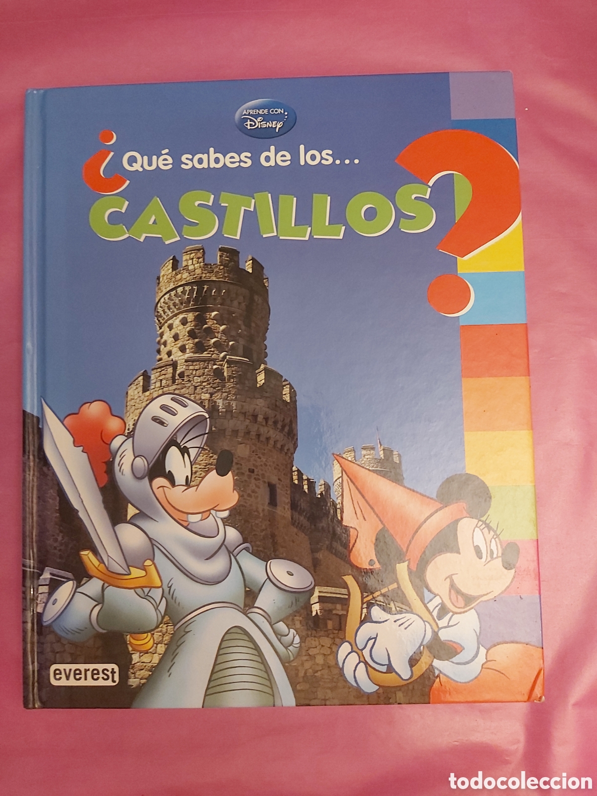 Libros de segunda mano: QUE SABES DE LOS CASTILLOS APRENDE CON DISNEY EVEREST 2014 ISBN 9788444134529