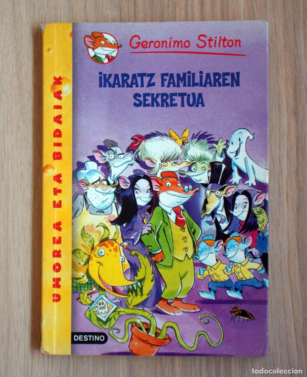 Libros de segunda mano: Geronimo Stilton. Ikaratz familiaren sekretua