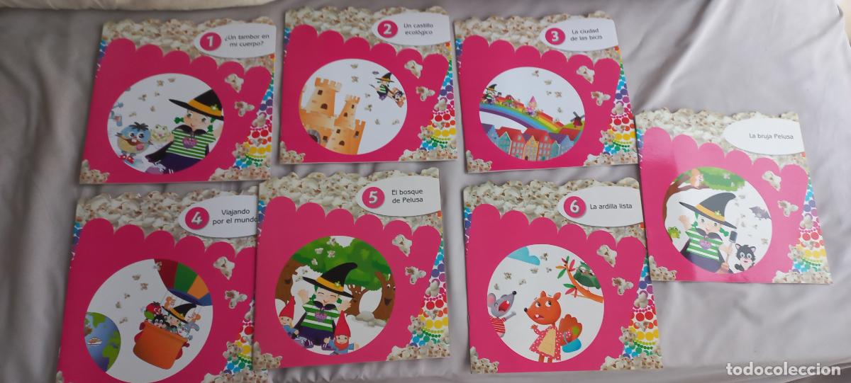 Libros de segunda mano: 7 cuentos, literatura infantil. 4 a&ntilde;os. &iexcl;Mmm... Palomitas!. Bruja Pelusa. Editorial Algaida