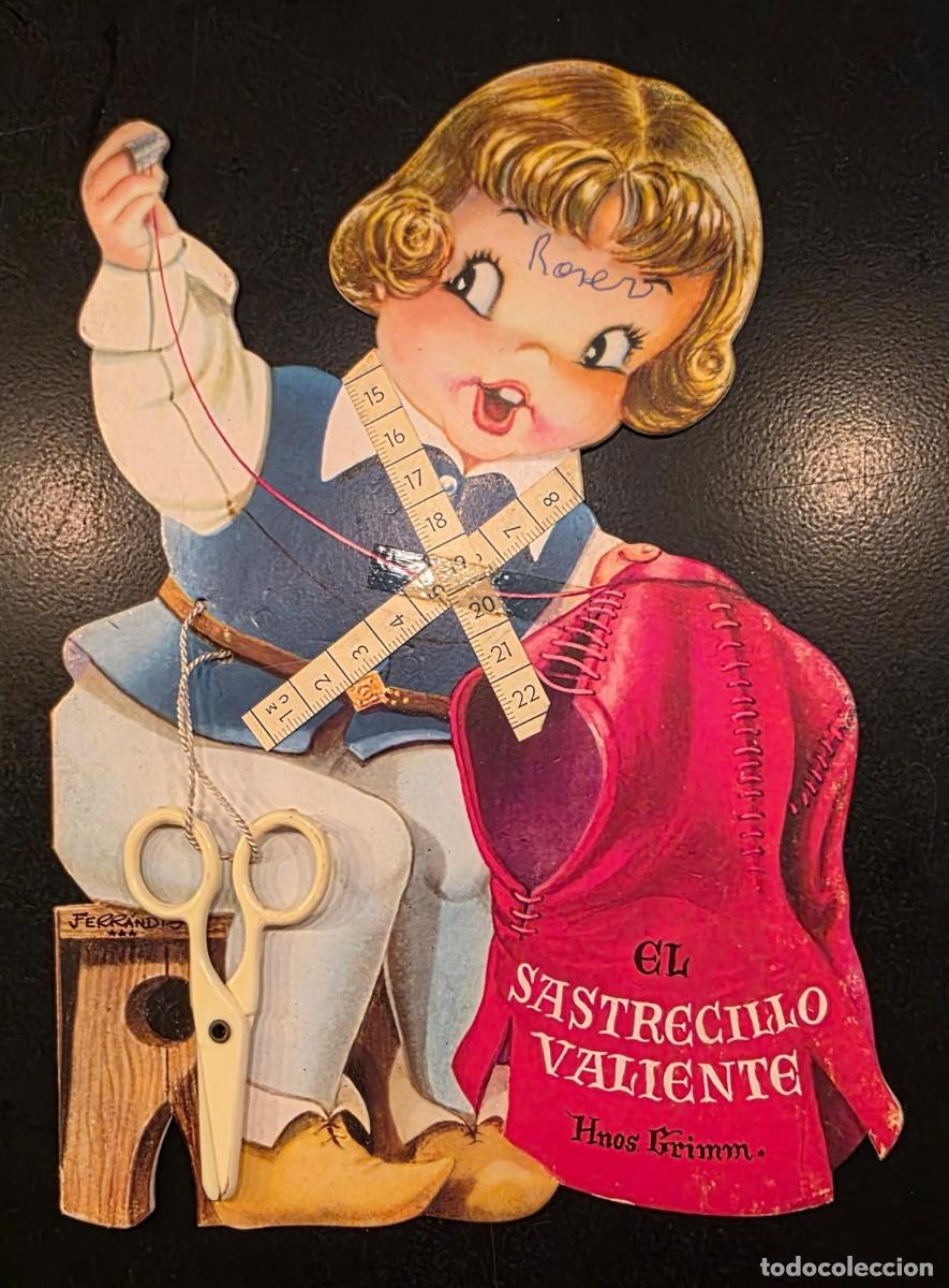 Libri di seconda mano: El Sastrecillo Valiente &ndash; Juan Ferr&aacute;ndiz &ndash; Cuento troquelado con tijeras y cinta m&eacute;trica &ndash; Vintage