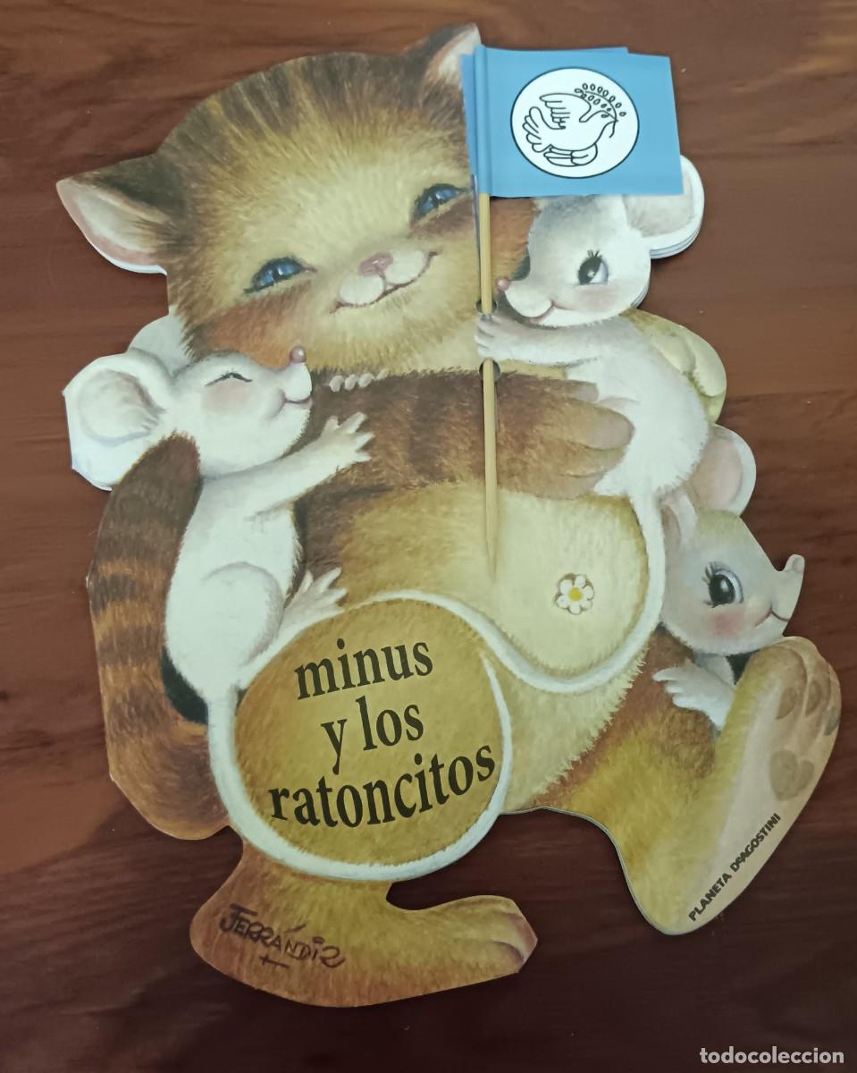 Livros em segunda m&atilde;o: CUENTO TROQUELADO MINUS Y LOS RATONCITOS TEXTO Y DIBUJOS DE FERR&Aacute;NDIZ PLANETA DEAGOSTINI A&Ntilde;O 2009