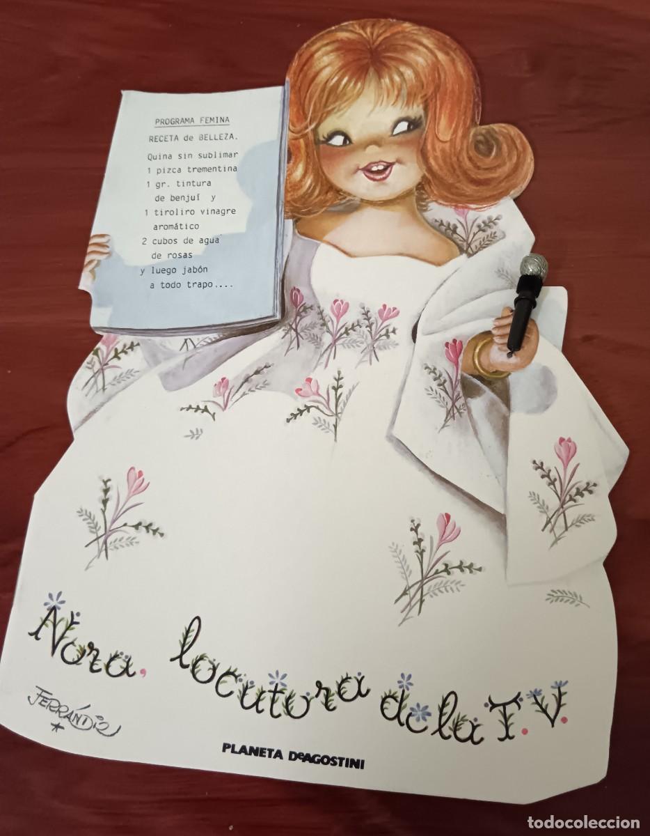 Libros de segunda mano: CUENTO TROQUELADO NORA LOCUTORA DE LA T.V. TEXTO Y DIBUJOS JUAN FERR&Aacute;NDIZ PLANETA A&Ntilde;O 2009