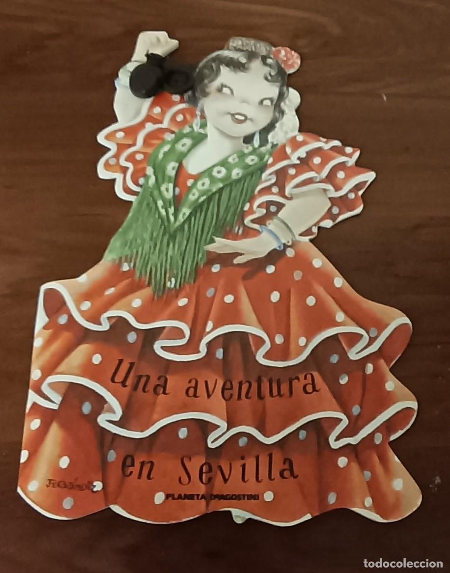 Libros de segunda mano: CUENTO TROQUELADO UNA AVENTURA EN SEVILLA TEXTO Y DIBUJOS JUAN FERR&Aacute;NDIZ PLANETA DEAGOSTINI A&Ntilde;O 2009