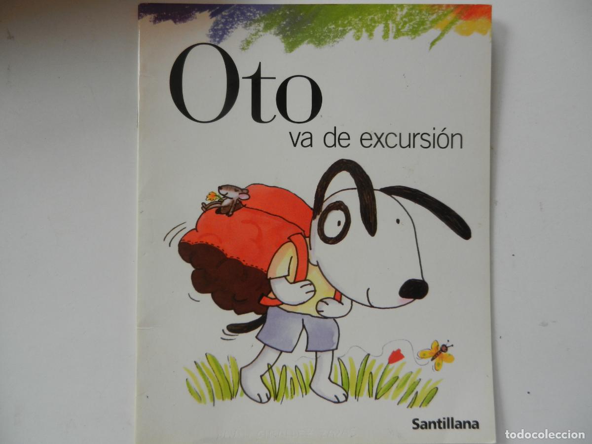 Libros de segunda mano: OTO VA DE EXCURSI&Oacute;N , CUADERNILLO SANTILLANA ,2002 &bull; ILUS. Teresa Novoa EDUCACION INFANTIL