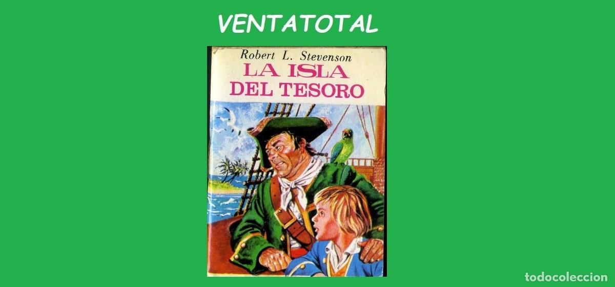 Libros de segunda mano: A&Ntilde;O1982 MINI LIBRO ( LA ISLA DEL TESORO ) MIDE 8,1 CENTIMETRO DE ALTO X6,2 CENTIMETROS DE ANCHO