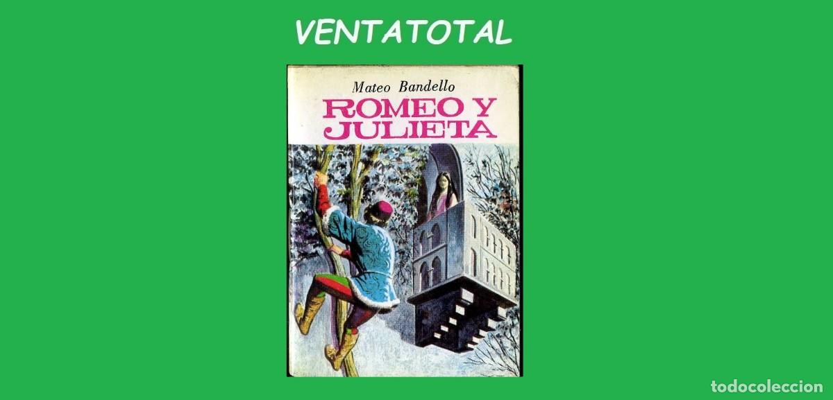 Libros de segunda mano: A&Ntilde;O1982 MINI LIBRO ( ROMEO Y JULIETA ) MIDE 8,1 CENTIMETRO DE ALTO X6,2 CENTIMETROS DE ANCHO
