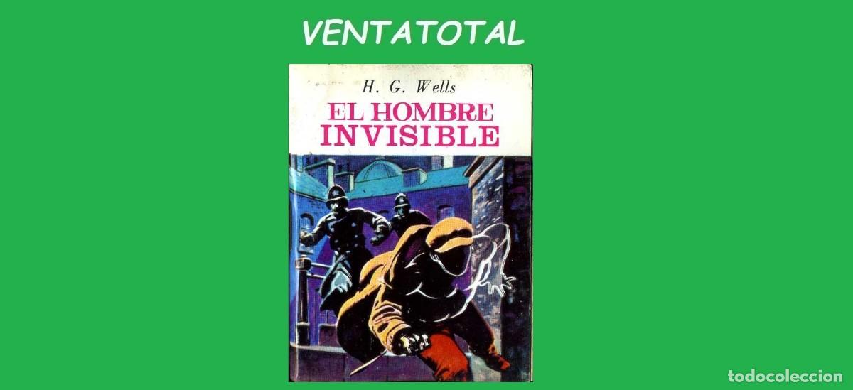 Libros de segunda mano: A&Ntilde;O1983 MINI LIBRO ( EL HOMBRE INVISIBLE ) MIDE 8,1 CENTIMETRO DE ALTO X6,2 CENTIMETROS DE ANCHO