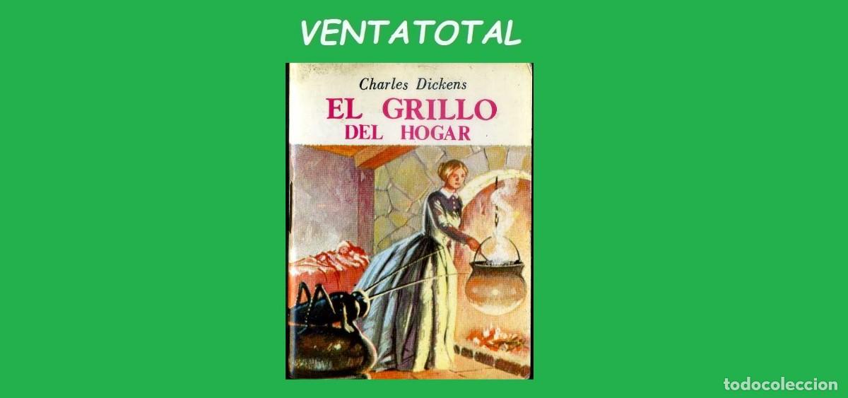 Libros de segunda mano: A&Ntilde;O1983 MINI LIBRO ( EL GRILLO DEL HOGAR ) MIDE 8,1 CENTIMETRO DE ALTO X6,2 CENTIMETROS DE ANCHO