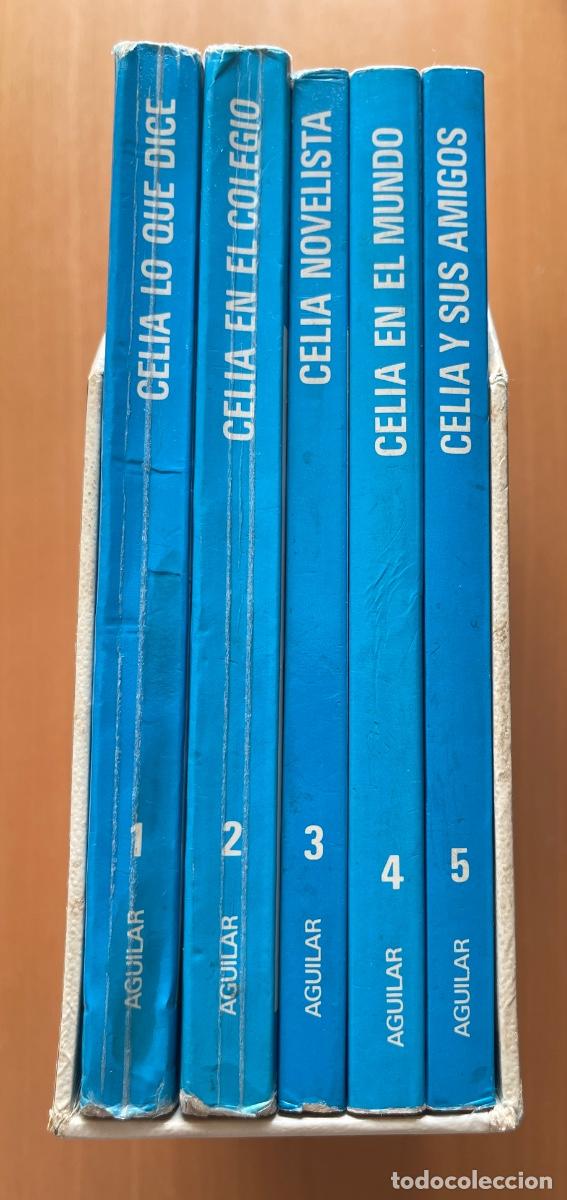 Libros de segunda mano: Celia / Elena Fort&uacute;n * AGUILAR * 5 primeros t&iacute;tulos con caja