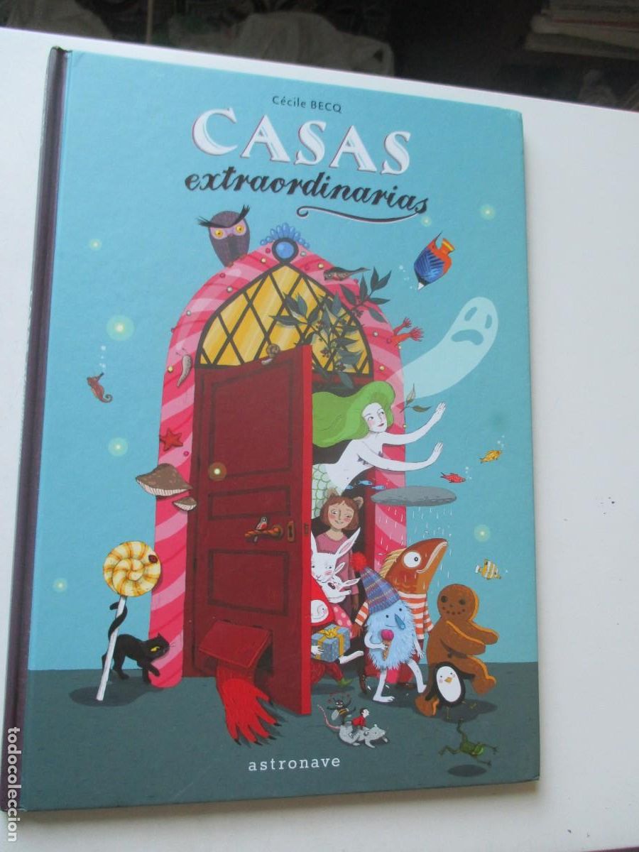 Libros de segunda mano: C&Eacute;CILE BECQ Casas extraordinarias W42274