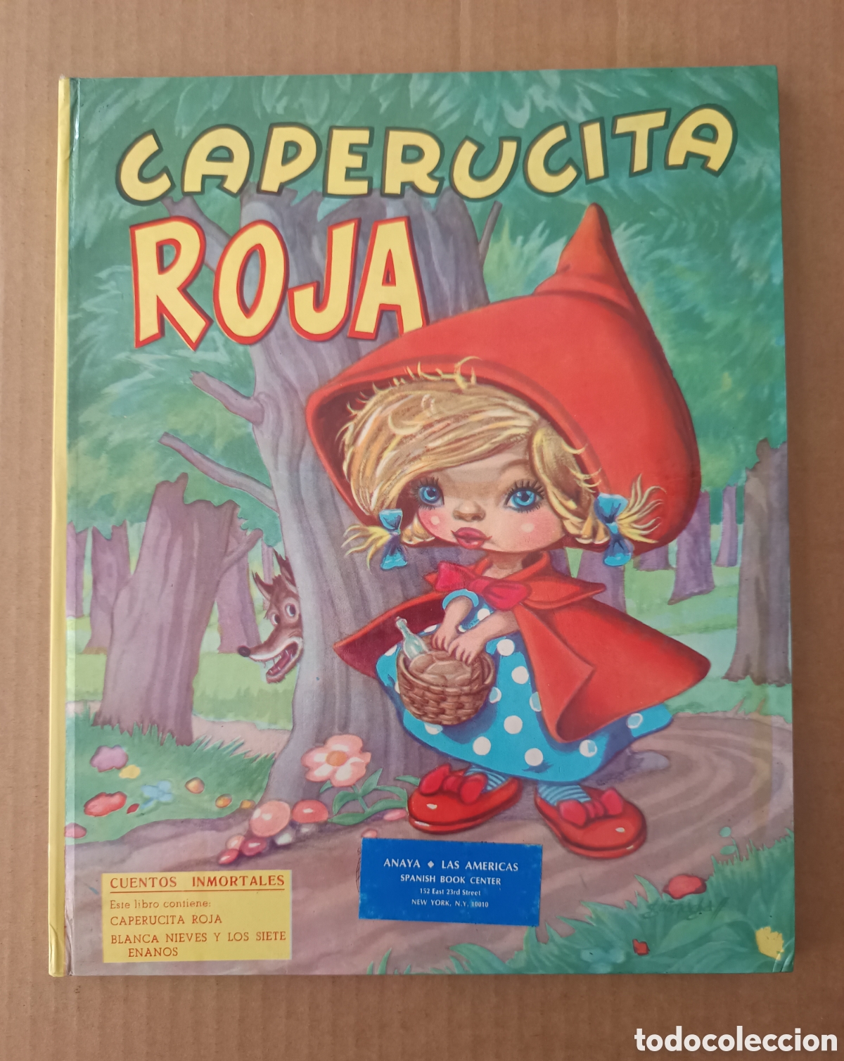 Libros de segunda mano: Cuentos Inmortales n&deg;1: Caperucita Roja / Blanca Nieves y los 7 Enanitos (Vasco Americana). Gutmaga.