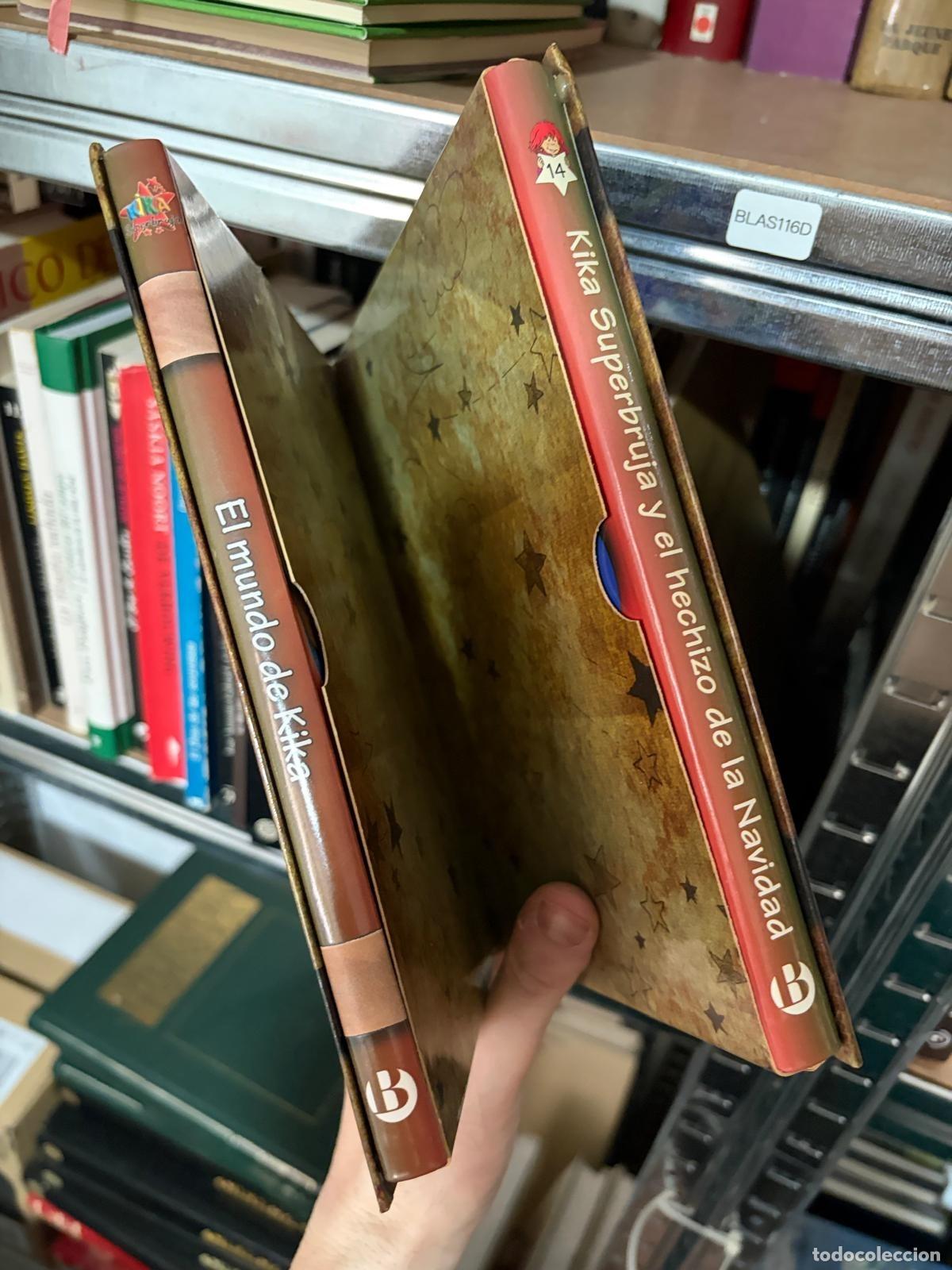 Libros de segunda mano: BLAS116D - Knister - El mundo de Kika / Kika Superbruja y el hechizo de la Navidad Bru&ntilde;o en estuche