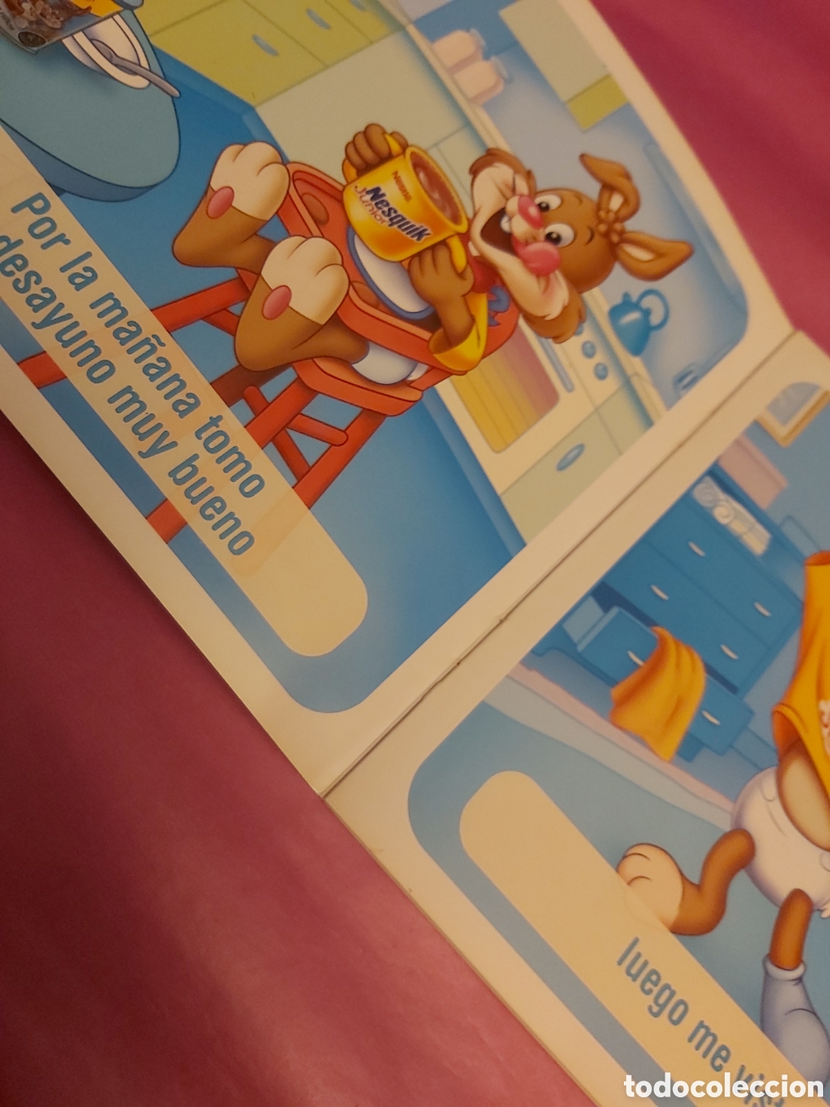 Libros de segunda mano: UN DIA CON QUICKY JUNIOR NESTL&Eacute; NESQUIK - Foto 4