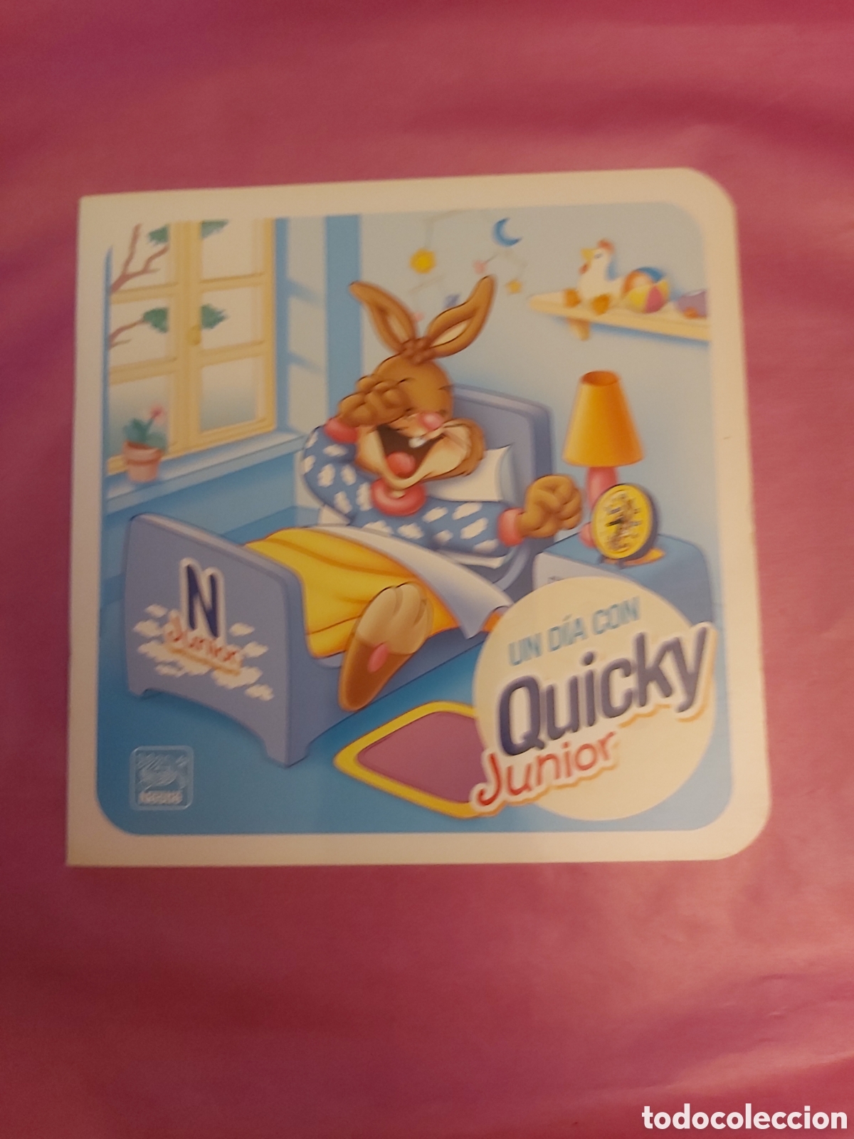 Libros de segunda mano: UN DIA CON QUICKY JUNIOR NESTL&Eacute; NESQUIK