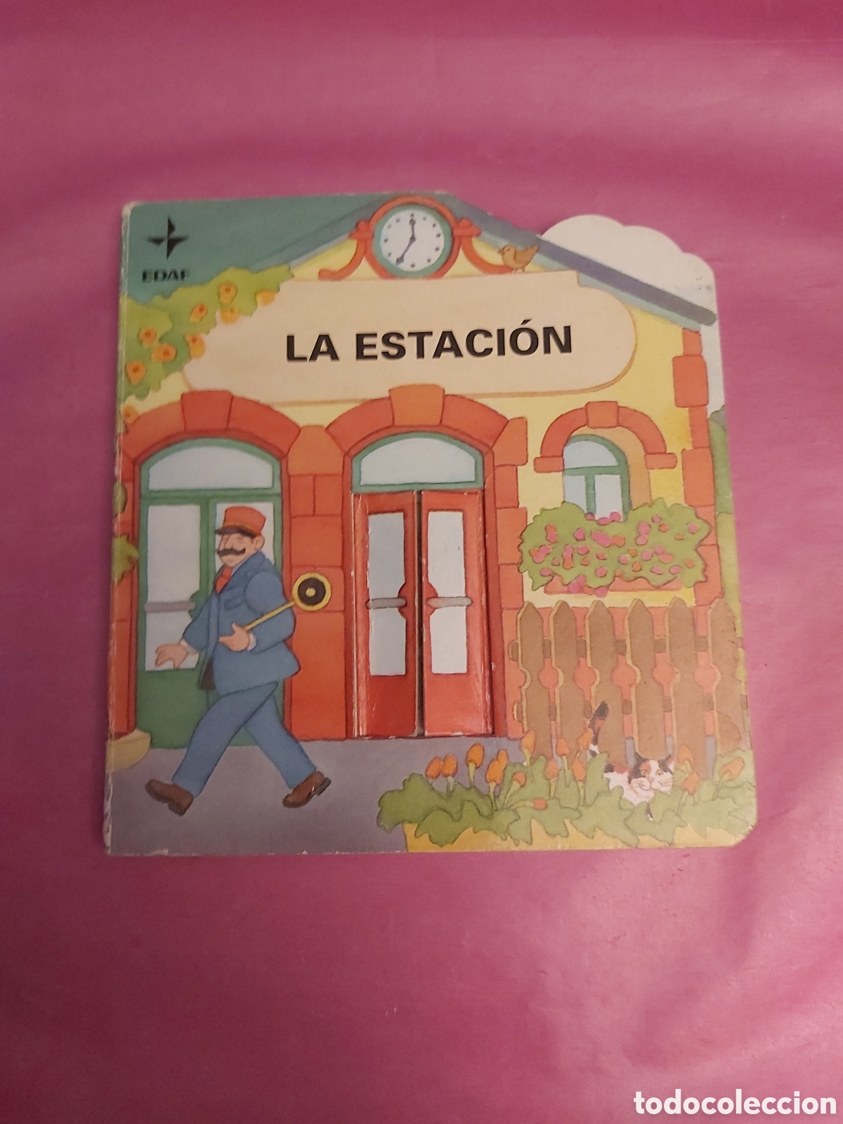 Libros de segunda mano: LA ESTACI&Oacute;N EDAF 1997 COLECCI&Oacute;N EL LIBRO CASITA POP UPS