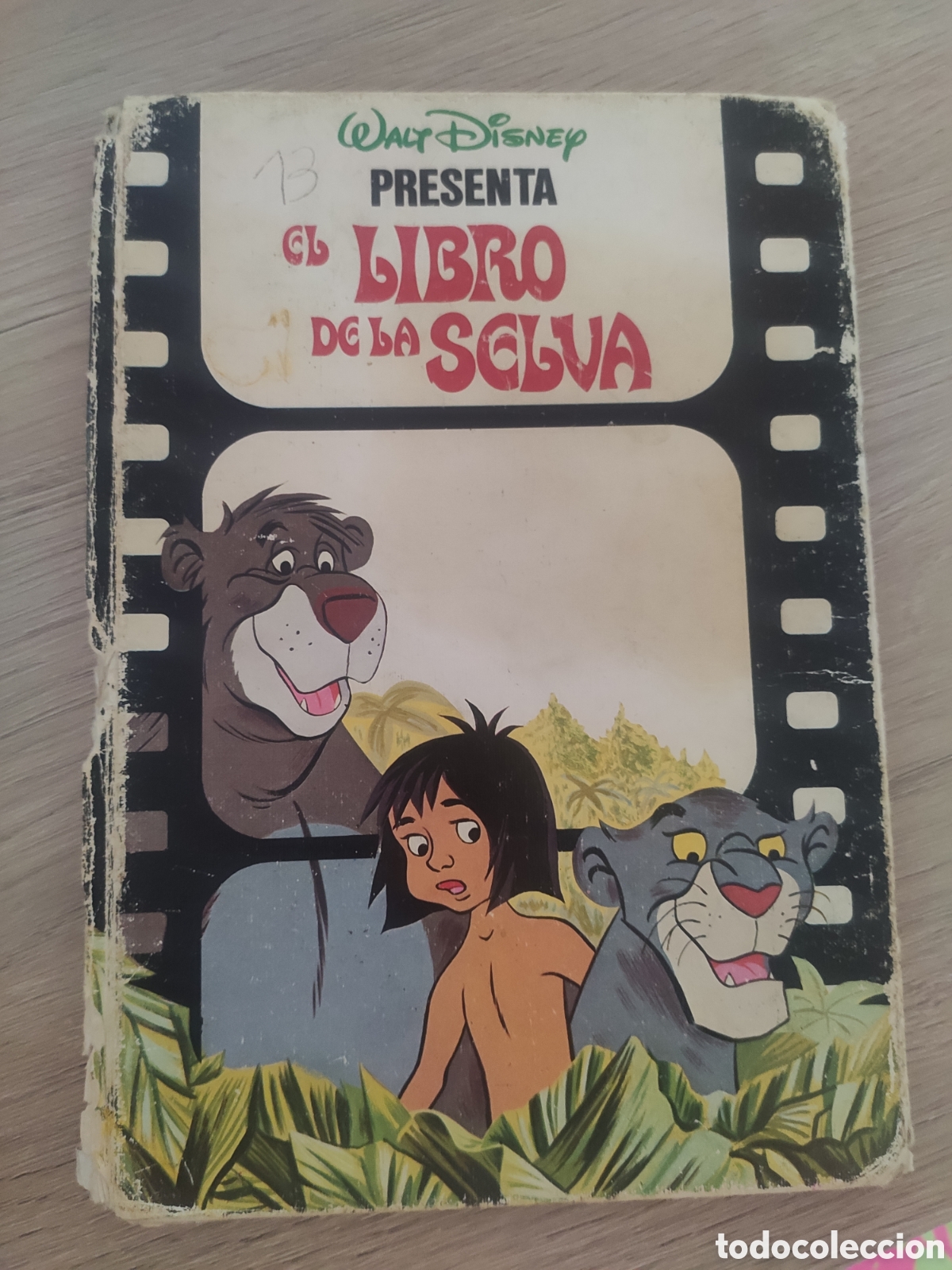 Libros de segunda mano: Libro antiguo Walt Disney presenta El libro de la selva - Foto 1