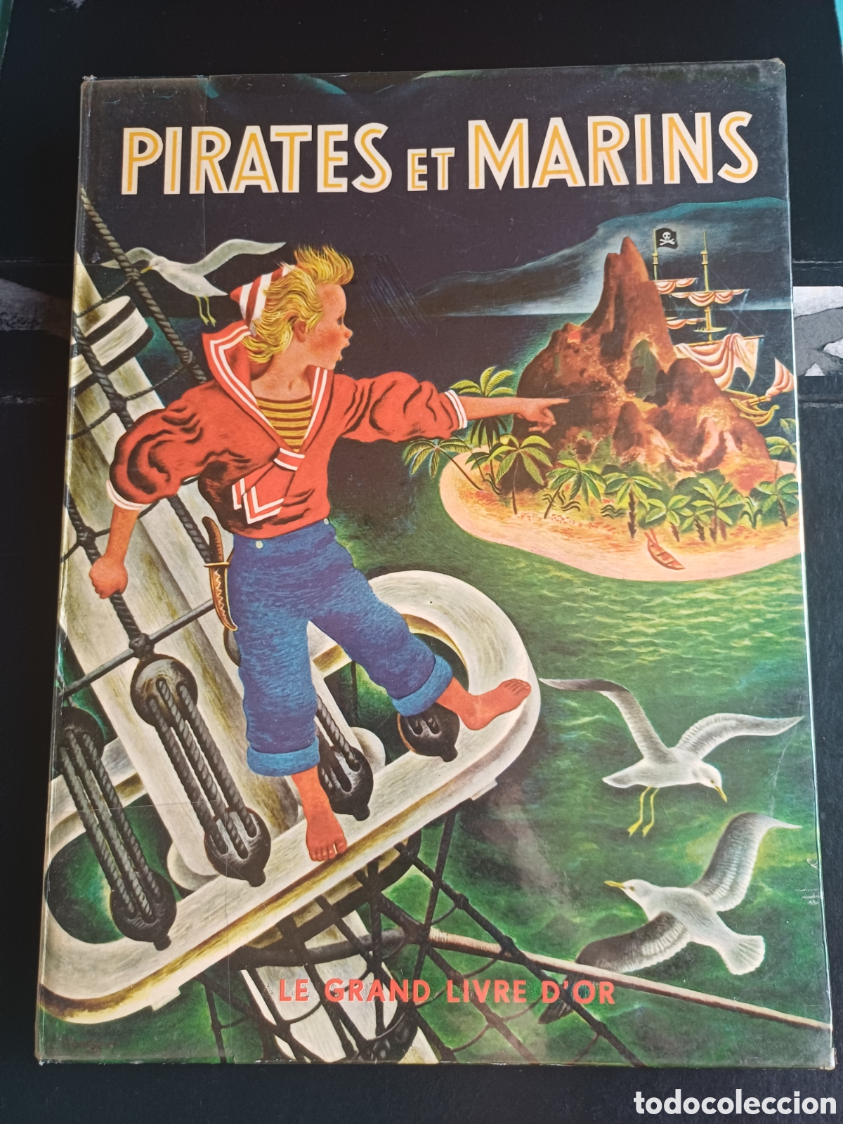 Libros de segunda mano: Pirates et marins Jackson Tenggren 1950 Deux coqs d'or
