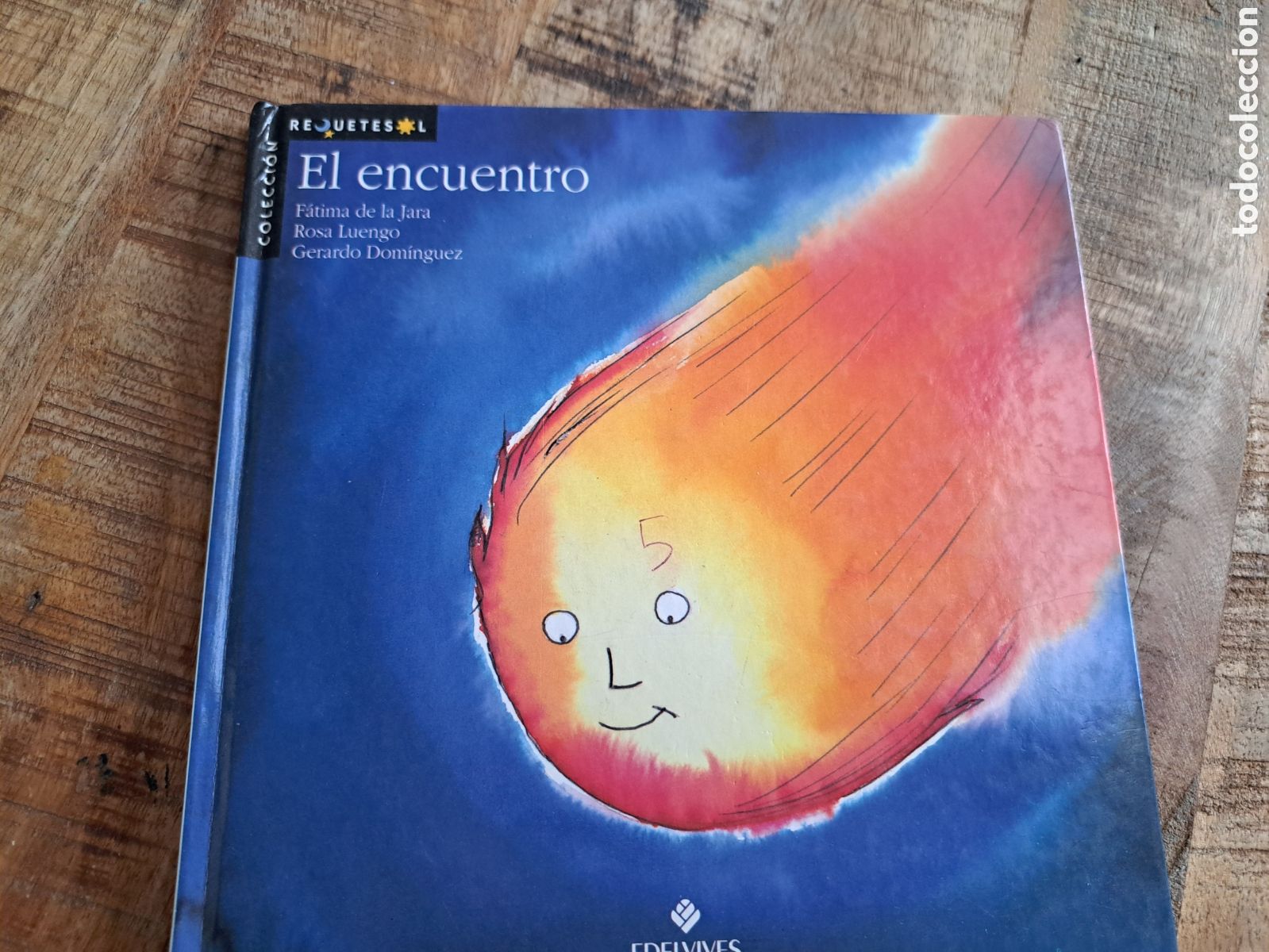 Libros de segunda mano: Jml Coleccion requetesol. Libro cuento infantil El encuentro. Edelvives. Tapa dura.