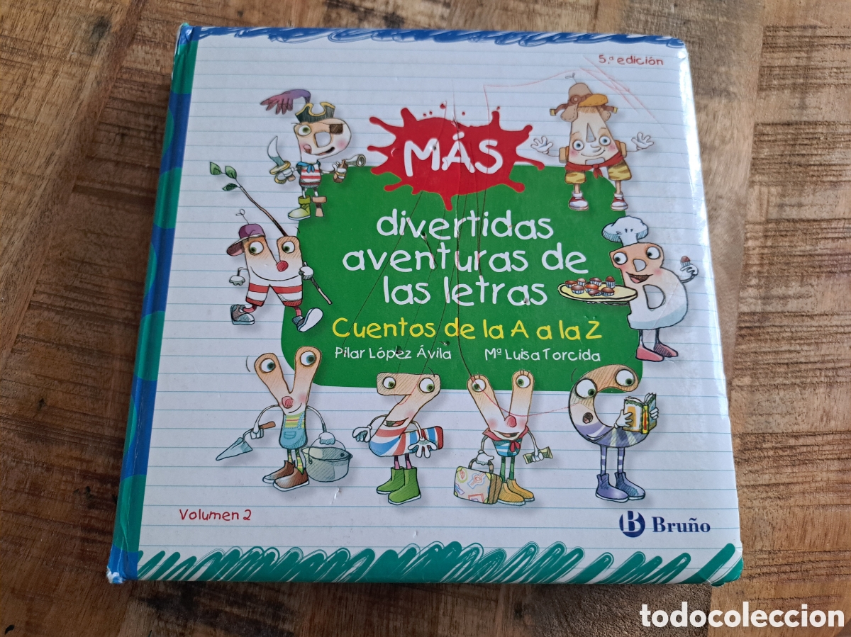 Libros de segunda mano: Jml Cuentos de la A a la Z. Bru&ntilde;o. Volumen 2. Con maragatos de rotulador