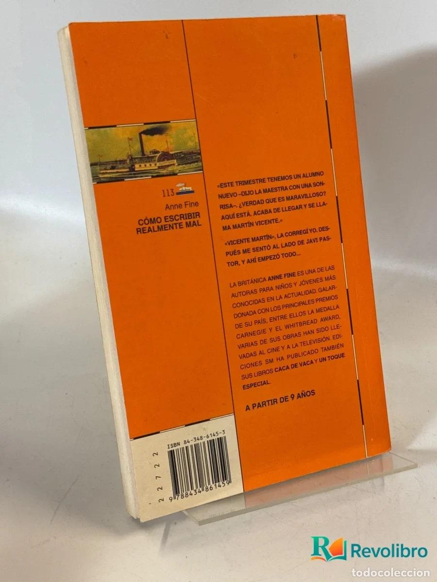 Libros de segunda mano: C&oacute;mo escribir realmente mal - Anne Fine - Foto 2