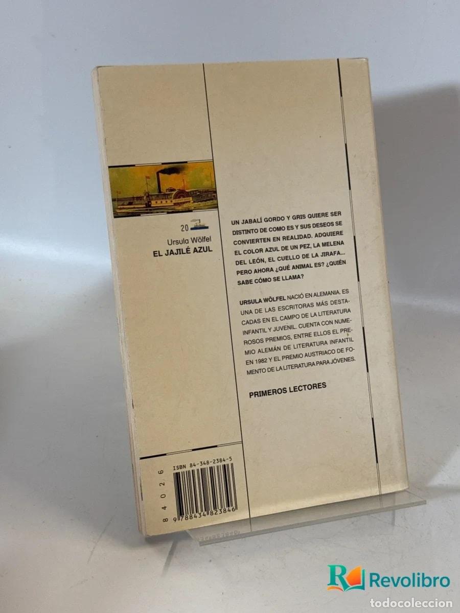 Libros de segunda mano: El jajil&eacute; azul - Ursula W&ouml;lfel - Foto 2