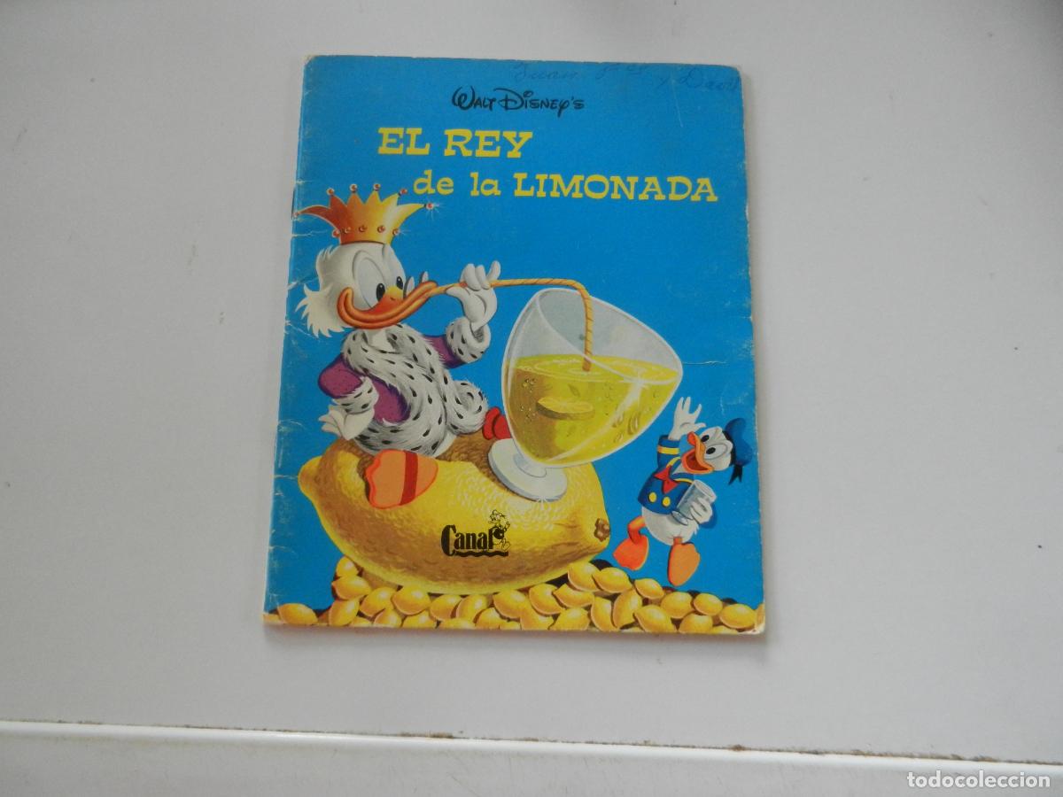 Libros de segunda mano: DONALD EL REY DE LA LIMONADA - CANAL - PEQUE&Ntilde;OS LIBROS DE PLATA N&ordm; 11 - WALT DISNEY 1981.